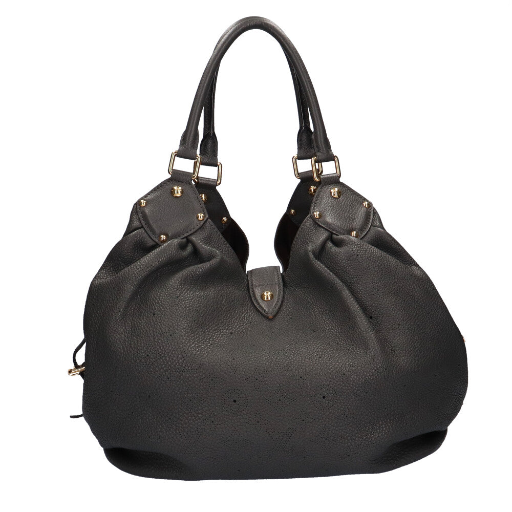 Louis Vuitton L Mahina Handbag Anthracite