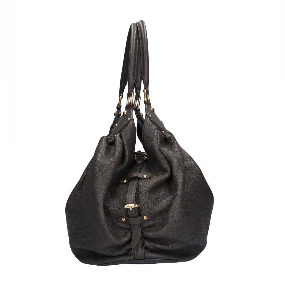 Louis Vuitton L Mahina Handbag Anthracite