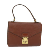 LOUIS VUITTON Epi Concorde Hand Bag Brown M52133 LV Auth bs10587