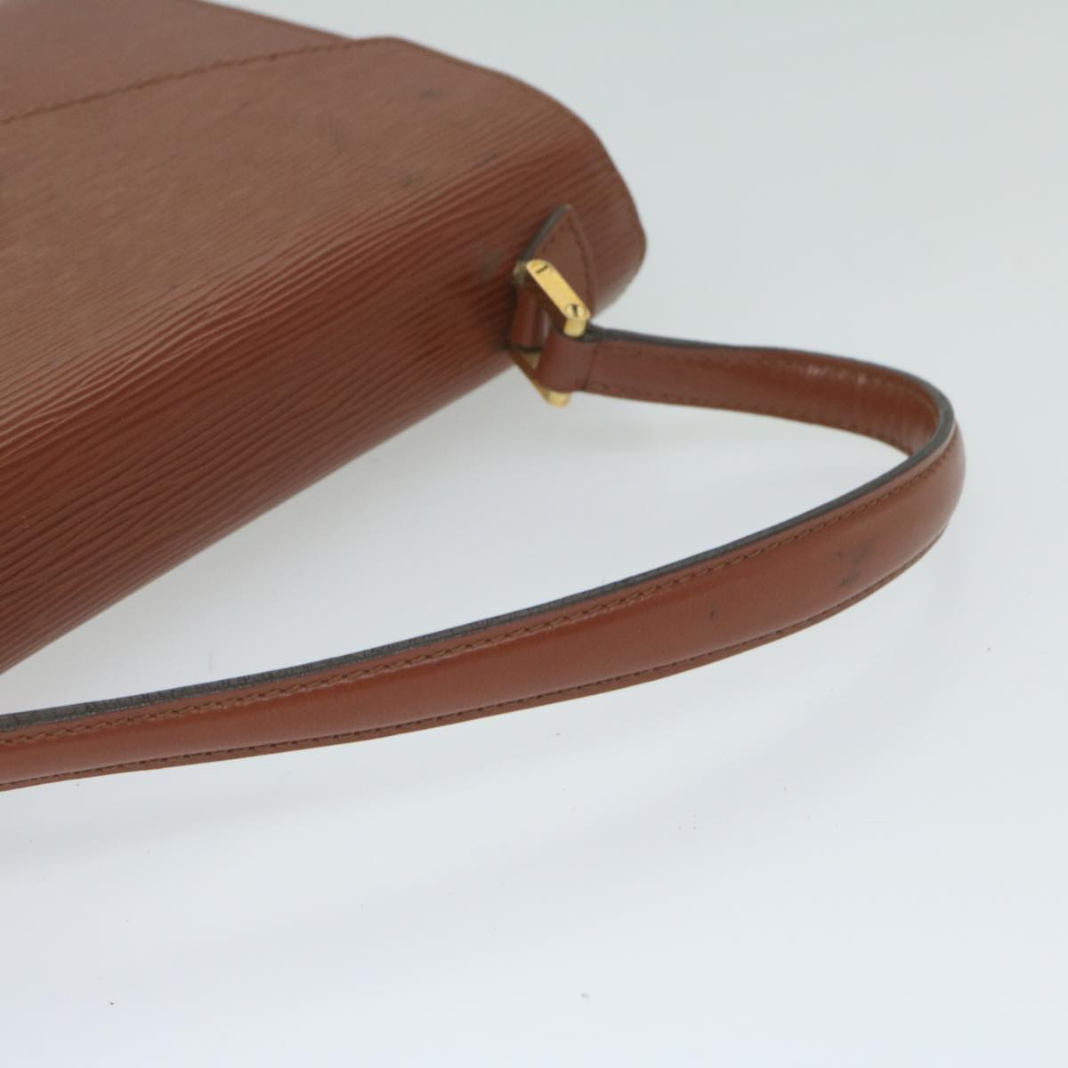LOUIS VUITTON Epi Concorde Hand Bag Brown M52133 LV Auth bs10587