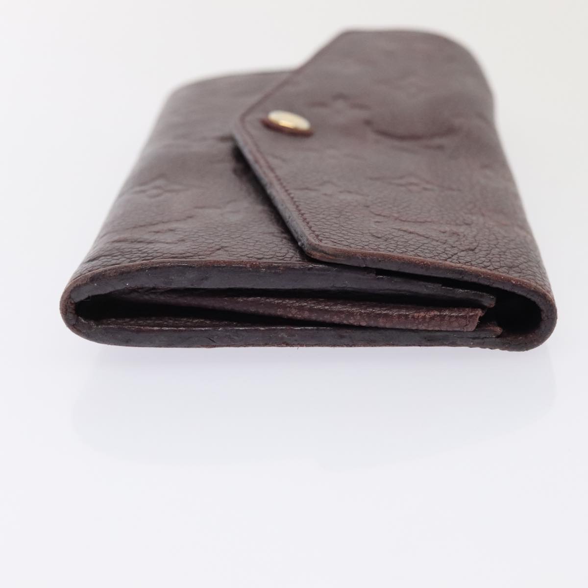 LOUIS VUITTON Empreinte Portefeuille Curie  Wallet Purple M60300 Auth bs17377