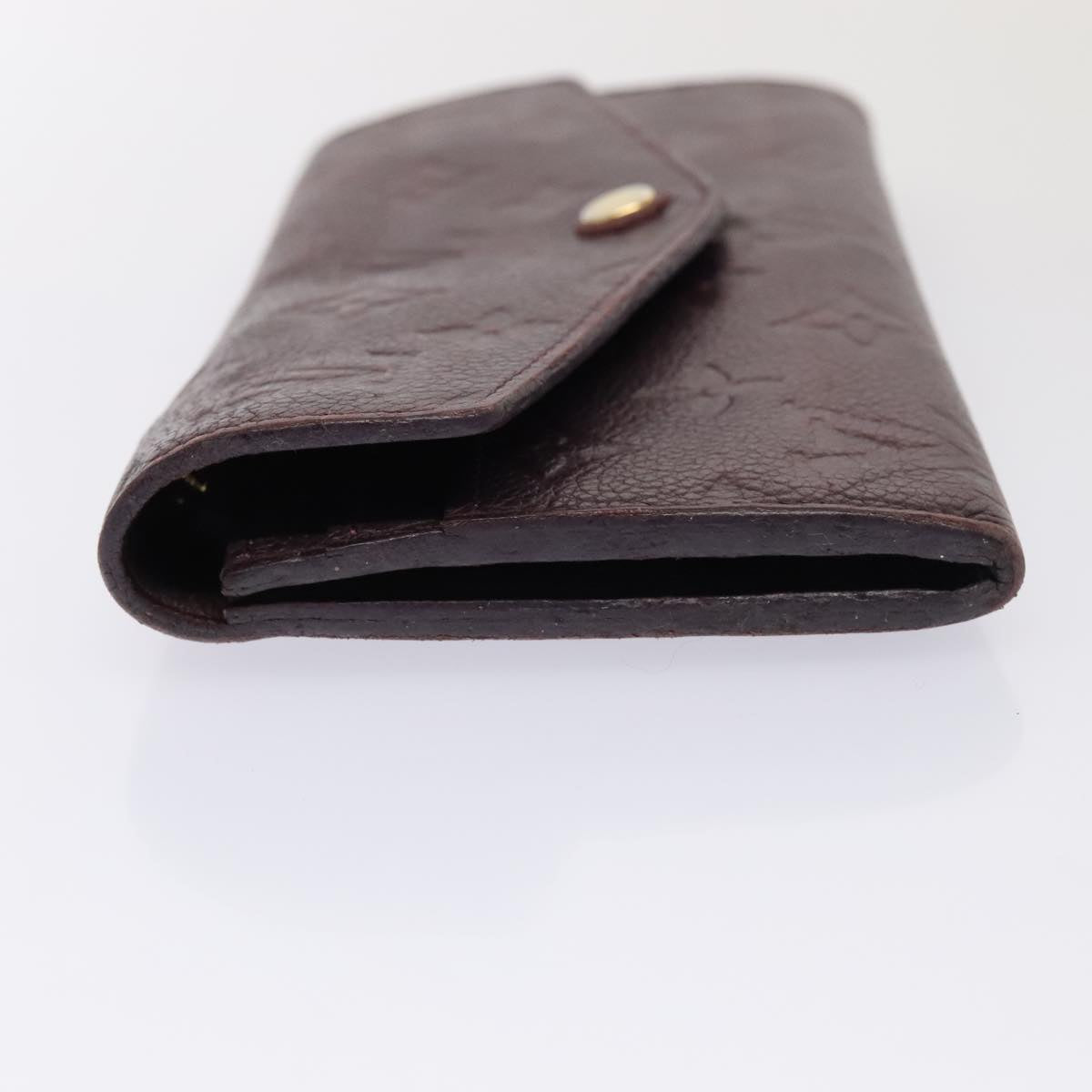 LOUIS VUITTON Empreinte Portefeuille Curie  Wallet Purple M60300 Auth bs17377