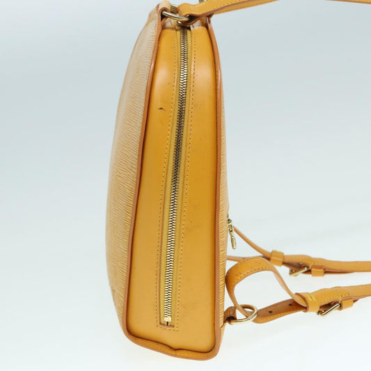 LOUIS VUITTON Epi Mabillon Backpack Yellow M52239 LV Auth bs17564