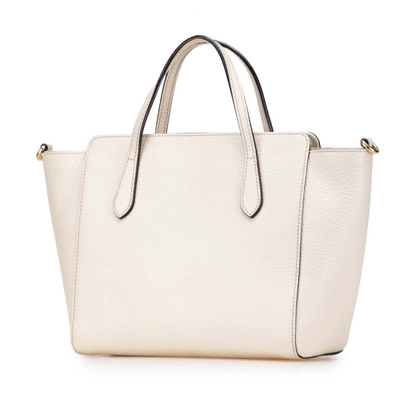 Gucci Swing Leather 2way Bag