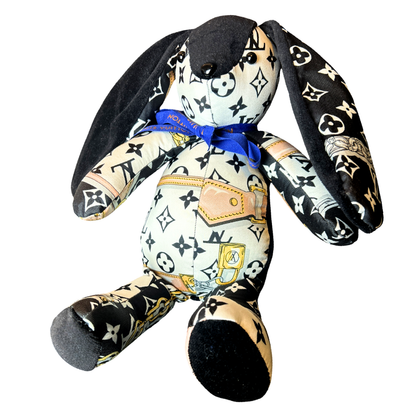 LV Monogram   Silk Scarf Clever Bunny