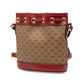 Gucci Doraemon Mini GG Supreme PVC Bucket Bag