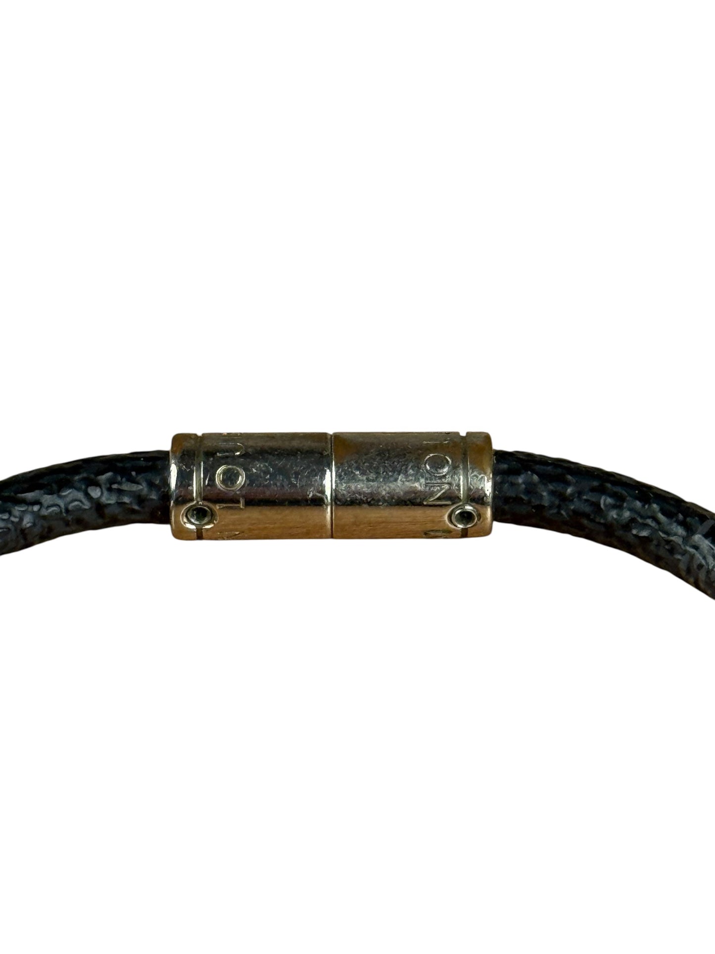 Louis Vuitton Damier Graphite Keep It Bracelet