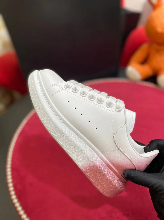 Alex - McQueen OTLM -sized Sneaker White/Red For Men