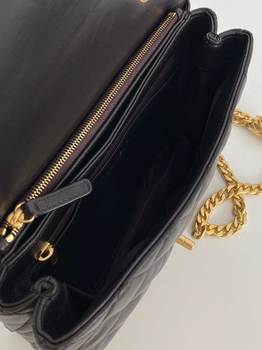 CHL - Small Flap Bag Black For Women Bags 8.7in/22cm