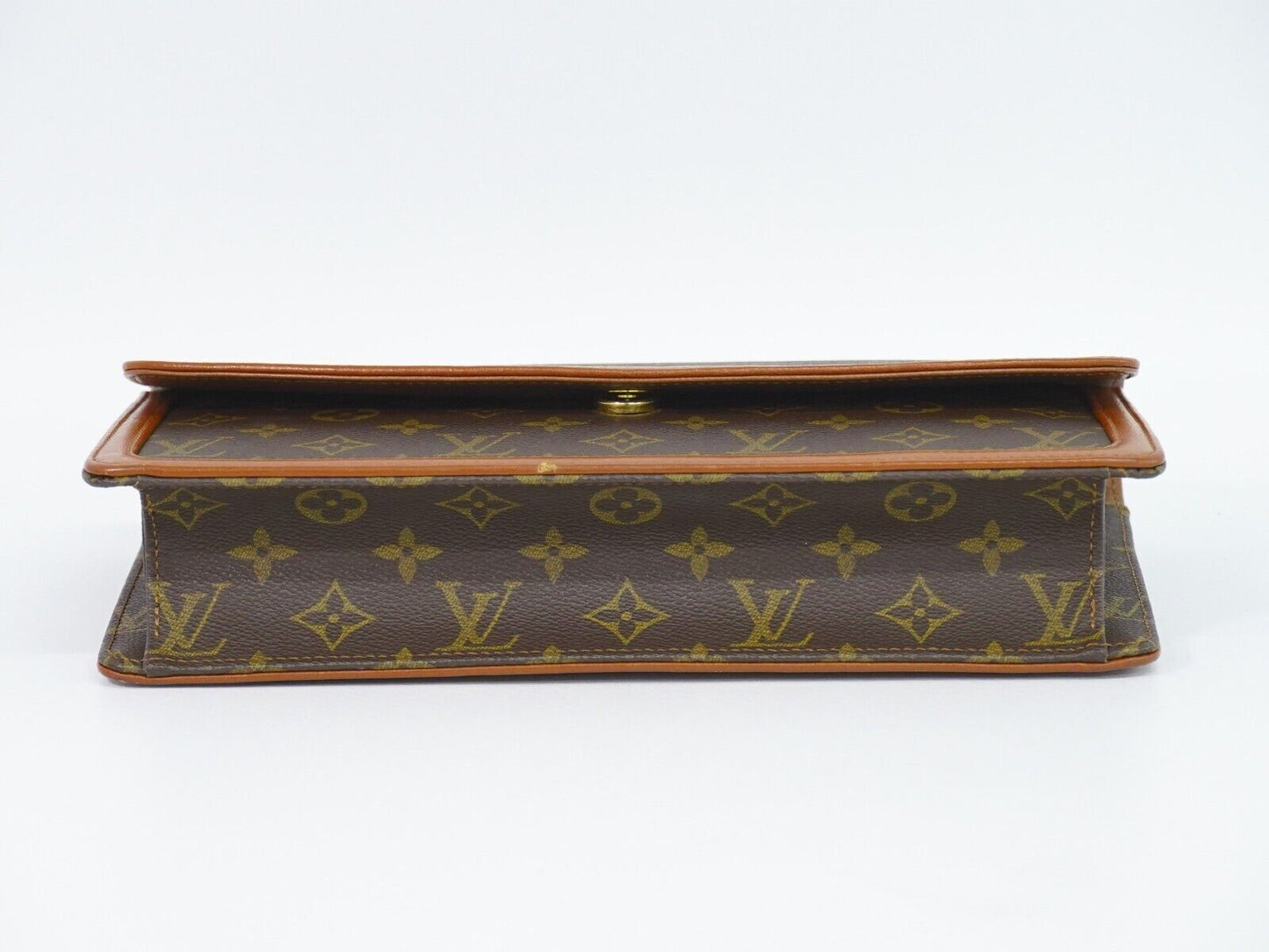 Louis Vuitton Pochette Dame  Canvas Clutch Bag