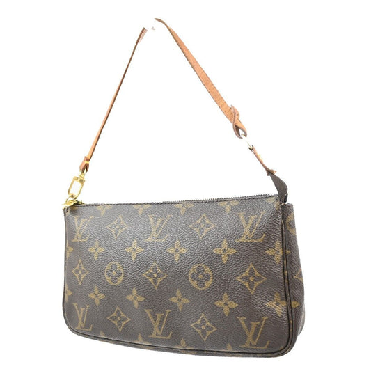 Louis Vuitton Pochette Accessoires  Canvas Clutch Bag