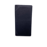 LOUIS VUITTON   Black Taiga Porte Chequier Checkbook Wallet