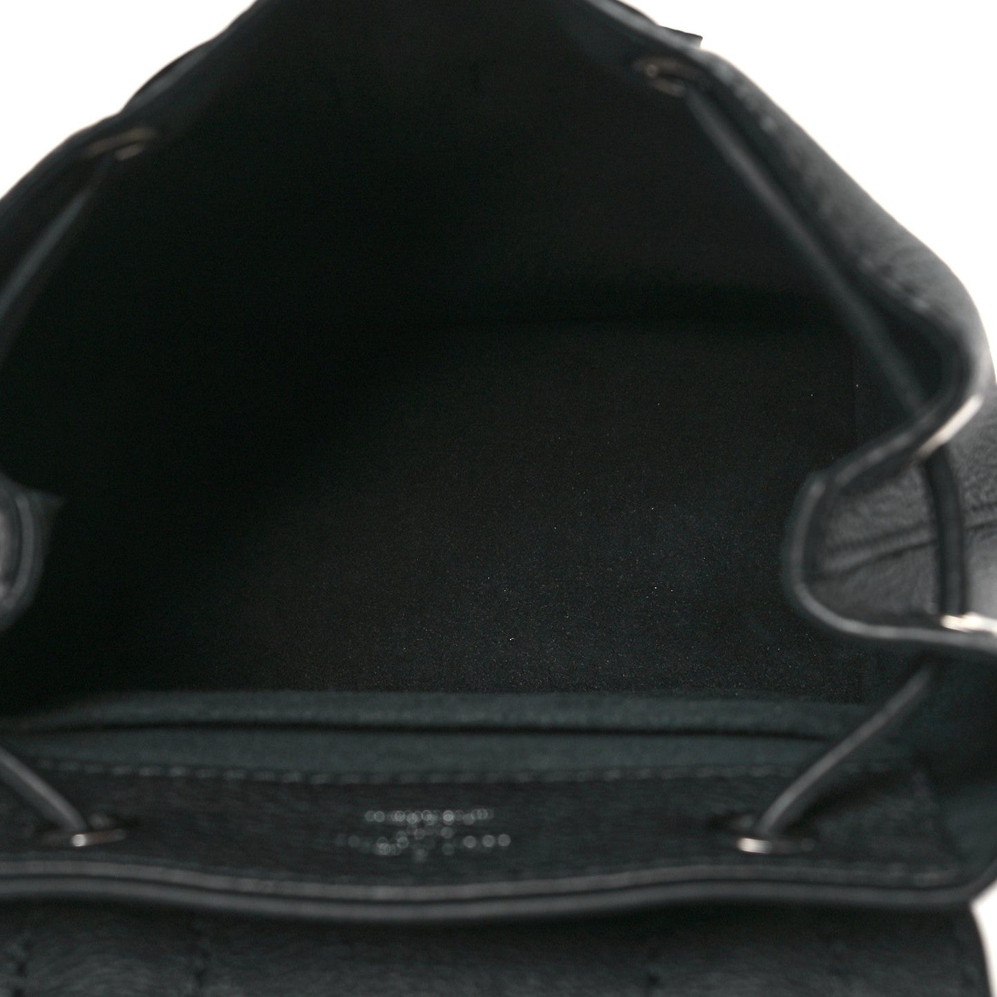 Louis Vuitton Calfskin Lockme Backpack Black