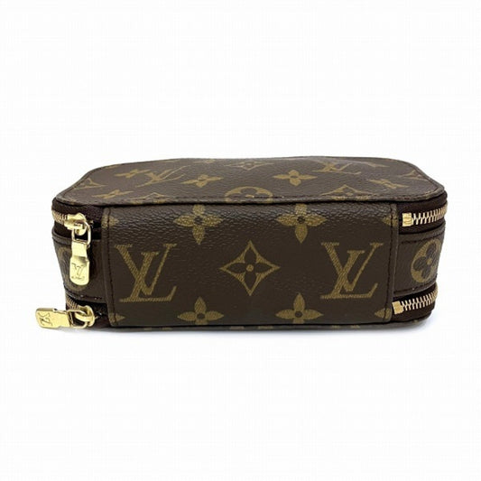 Louis Vuitton Trousse Brush Pm  Canvas Clutch Bag