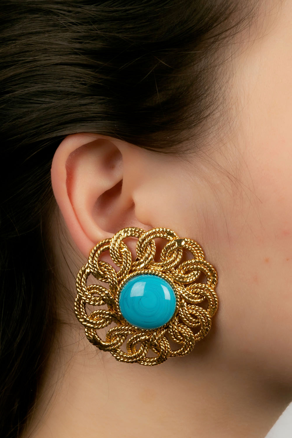 Boucles d'oreilles Chanel 1990s
