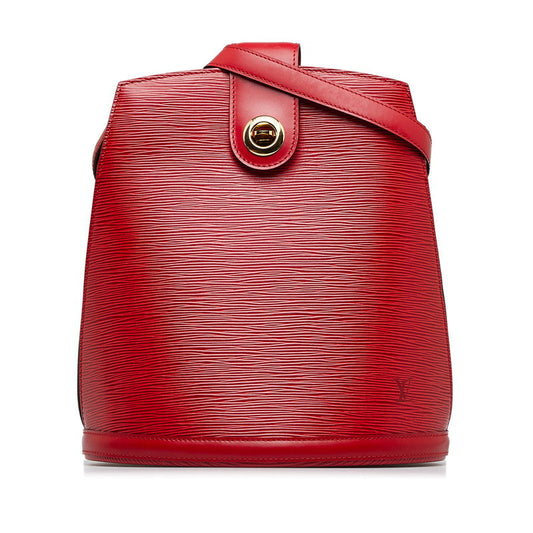 Louis Vuitton Epi Clooney Shoulder Bag M52257 Castilian Red Leather  Louis Vuitton