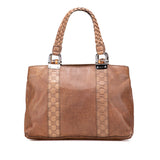 Gucci Guccissima Bamboo Leather Handbag