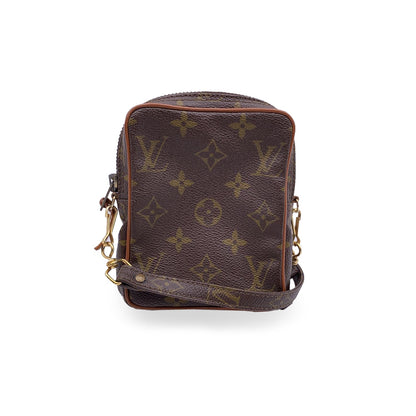 LOUIS VUITTON   Monogram Canvas Mini Danube Crossbody Bag