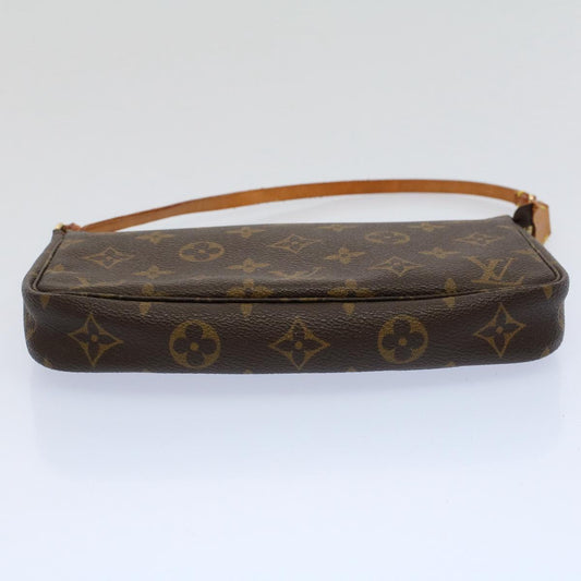 Louis Vuitton Pochette Accessoire  Canvas Clutch Bag