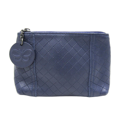 Bottega Veneta Intrecciato  Leather Clutch Bag
