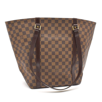 Louis Vuitton Sac Shopping Damier Tote Bag Brown