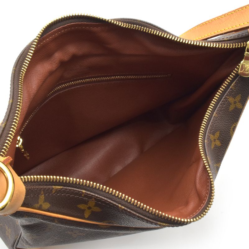 Louis Vuitton Boulogne 30 Monogram Shoulder Bag Brown