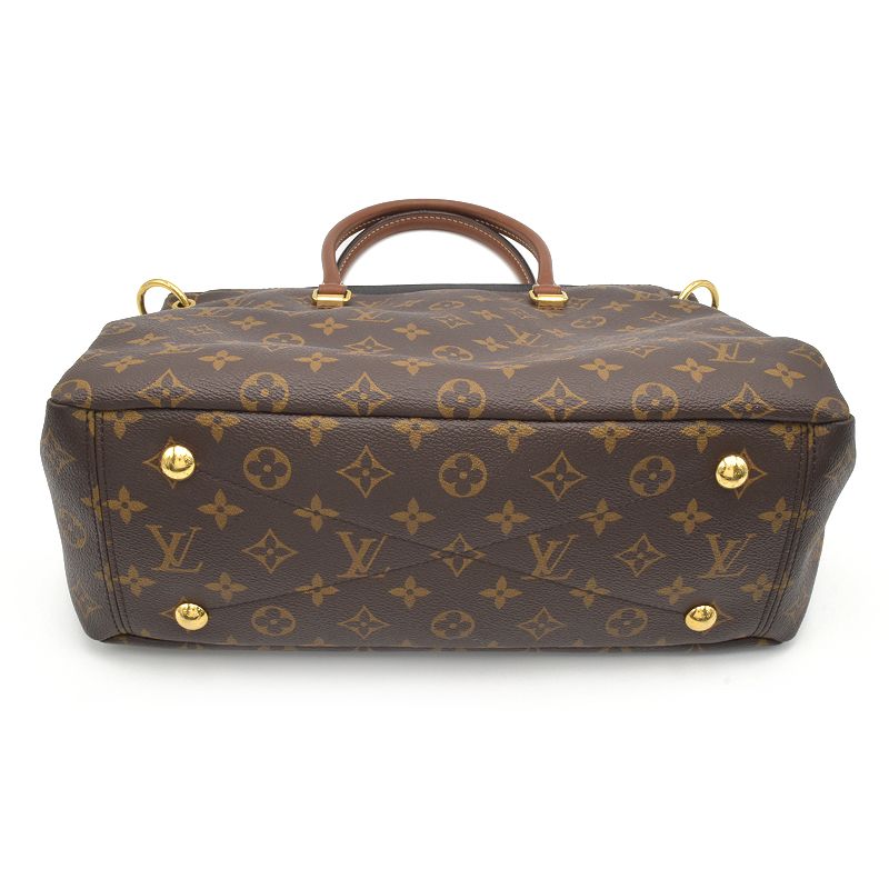 Louis Vuitton Pallas Noir Brown Monogram Shoulder Bag