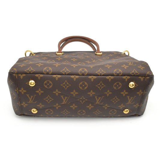 Louis Vuitton Pallas Noir Brown Monogram Shoulder Bag