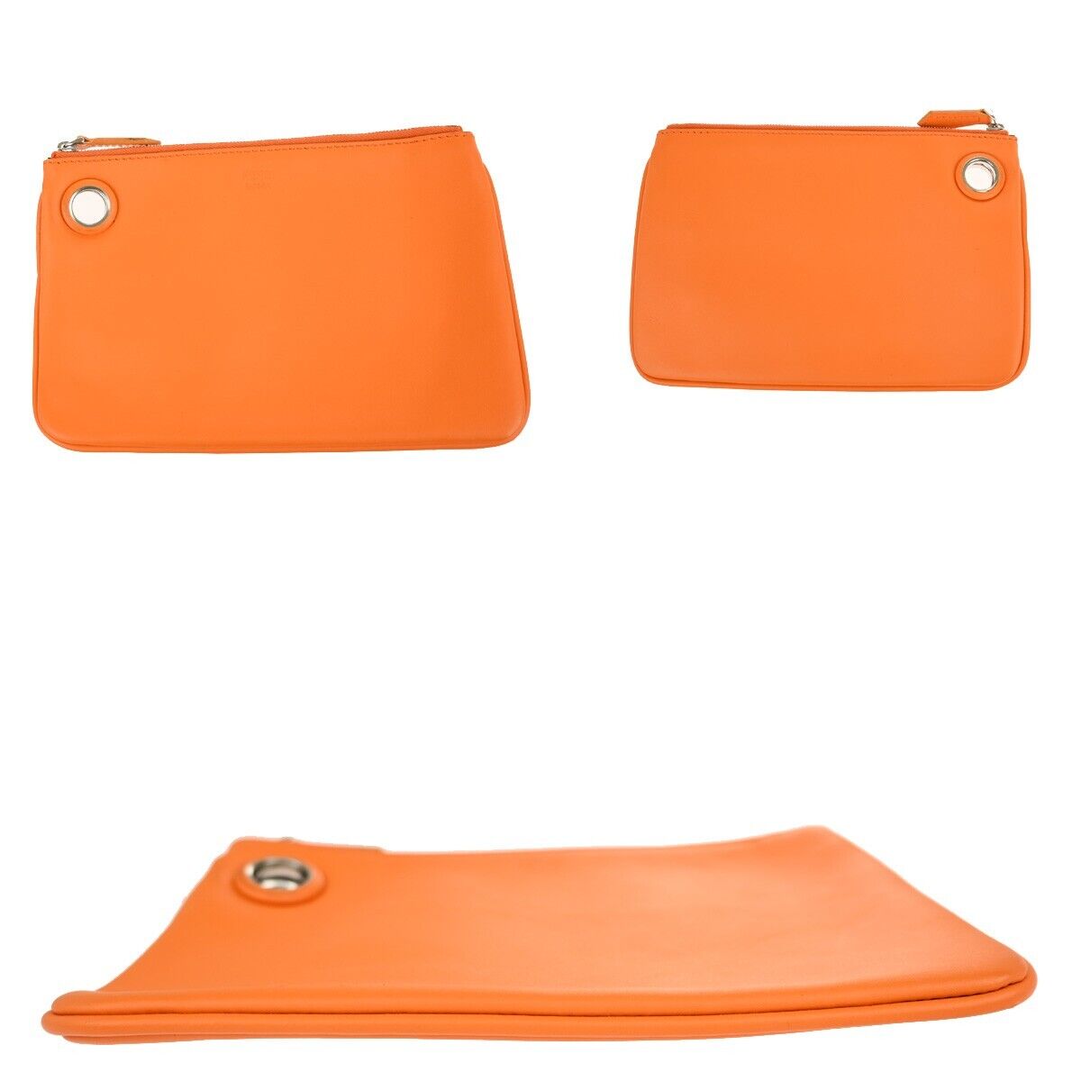 Fendi  Leather Clutch Bag