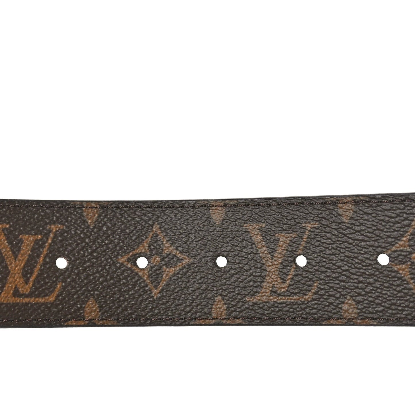 Louis Vuitton Calfskin Monogram 20mm LV Iconic Reversible Belt 90 36 Brown