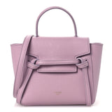 Celine Grained Calfskin Nano Belt Bag Antique Rose