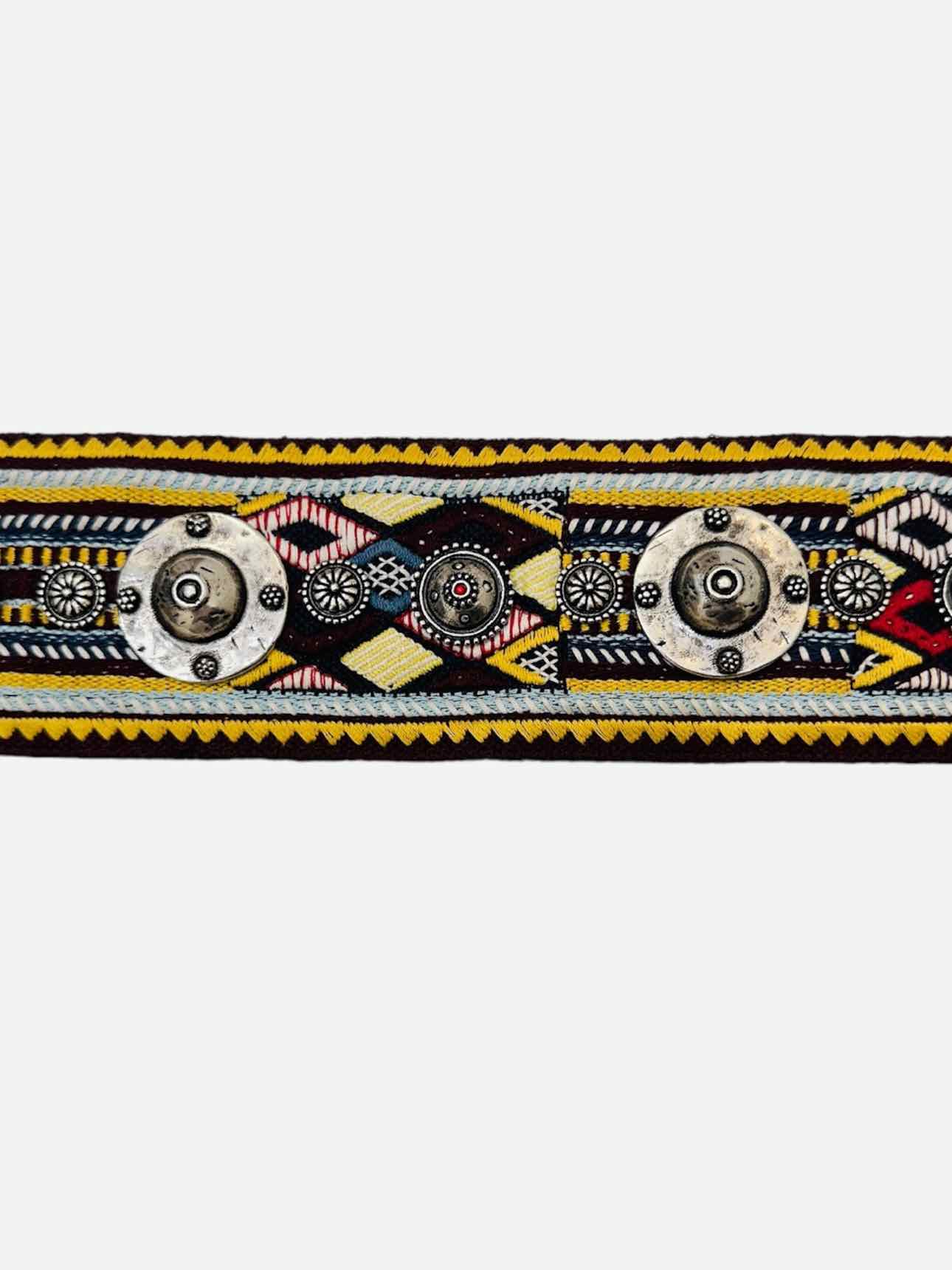DIOR Guitar Strap Black Multicolor Bag Strap