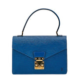 Louis Vuitton Epi Concorde Handbag M52135 Tread Blue Leather  Louis Vuitton