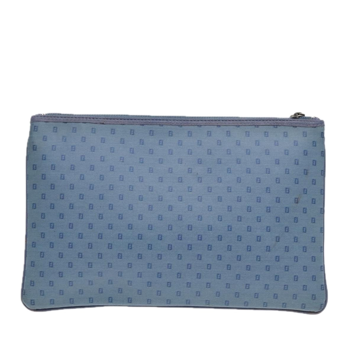 Fendi Ff  Canvas Clutch Bag