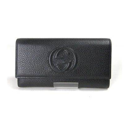 Gucci Interlocking Leather Long Wallet