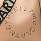 Stella McCartney Eco Alter Nappa Perforated Logo Mini Crossbody Sand