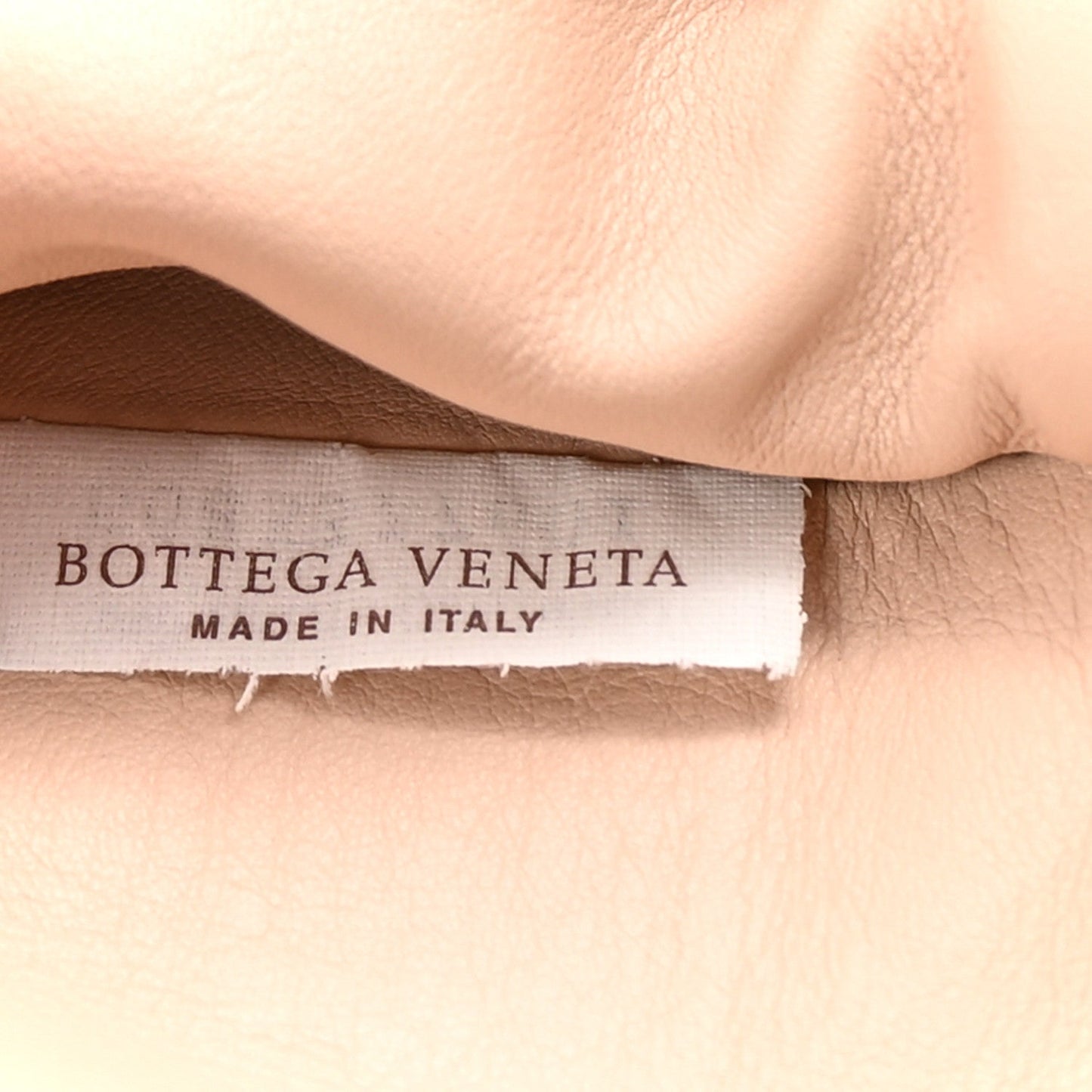 Bottega Veneta Smooth Butter Calf The Pouch Oversized Clutch Nude