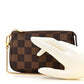 Louis Vuitton Damier Ebene Mini Pochette Accessories