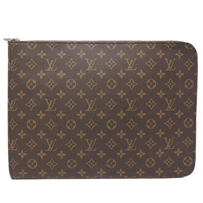 Louis Vuitton Pochette  Canvas Clutch Bag