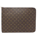 Louis Vuitton Pochette  Canvas Clutch Bag