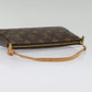 Louis Vuitton Pochette Accessoire  Canvas Clutch Bag