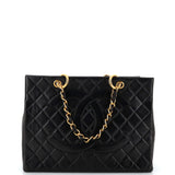 CHANEL   Timeless Shopping Tote Quilted Lambskin Medium