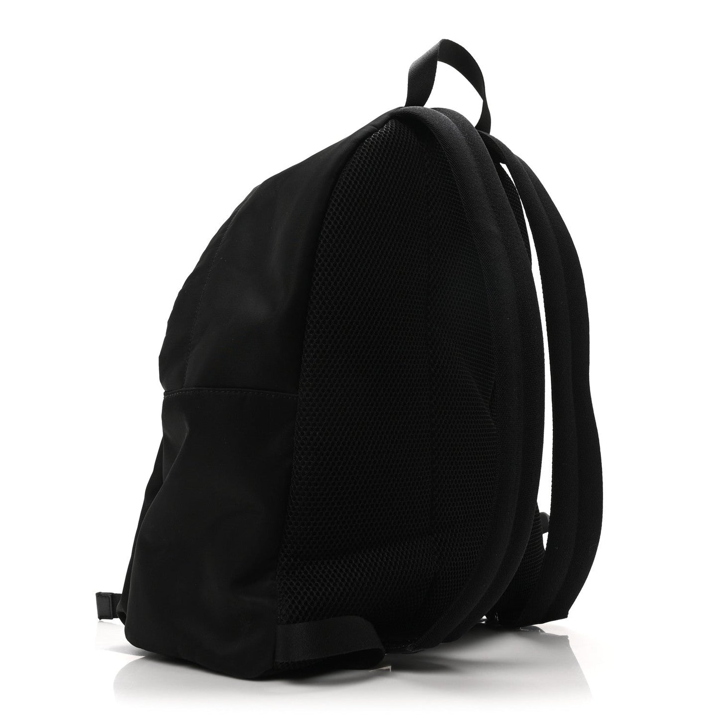 Amelia Nylon Vitello Elite Monster Eyes Rounded Backpack Black Yellow