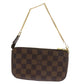 Louis Vuitton Mini Pochette Accessoires  Canvas Clutch Bag