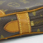 Louis Vuitton Marly Dragonne  Canvas Clutch Bag