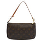 Louis Vuitton Pochette Accessoire  Canvas Clutch Bag