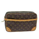 Louis Vuitton Compiegne 28  Canvas Clutch Bag