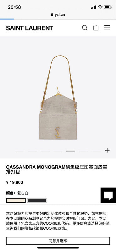 Amelia - YSL Bag - 3667