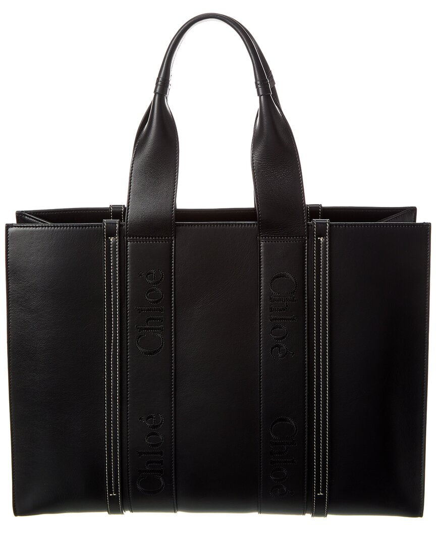 CHL - CC o? Woody Large Leather Tote