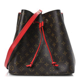 Louis Vuitton Monogram Neonoe MM Coquelicot